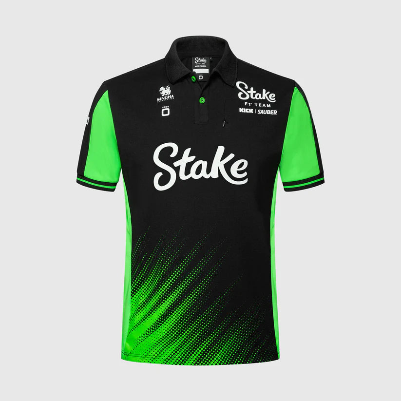 Kick Sauber Formula 1 Team Polo 2025 – Sublimation Design with Official Logos